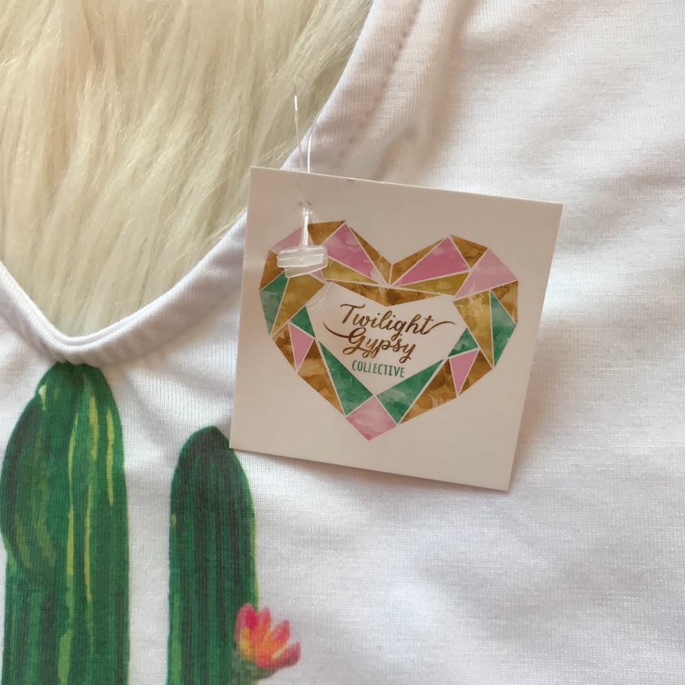 🌵Host Pick!🌵Cactus Print Bodysuit - Picture 7 of 8